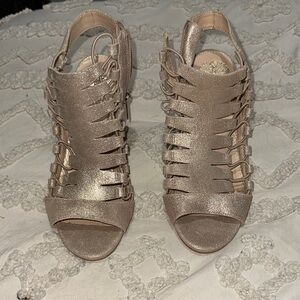 Elegant Metallic Women's Sandals